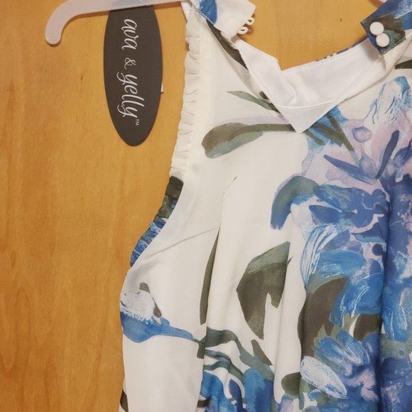 Ava & Yelly Nordstrom Summer Dress Size 10 - Picture 3 of 5